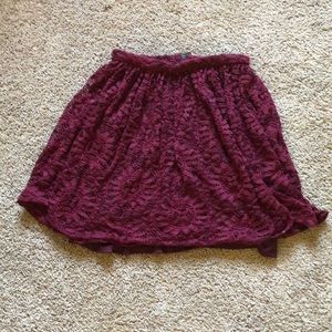 Lace skirt